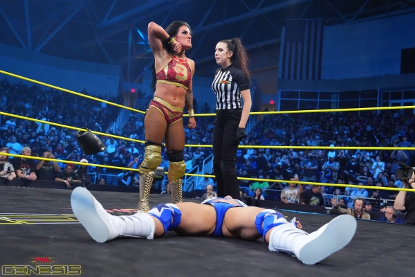 Click to view full size image
==============
TNAGenesis2025_TessaBlanchard_vs_JordynneGrace-WM-72.jpg TNAGenesis2025_TessaBlanchard_vs_JordynneGrace-WM-72.jpg
